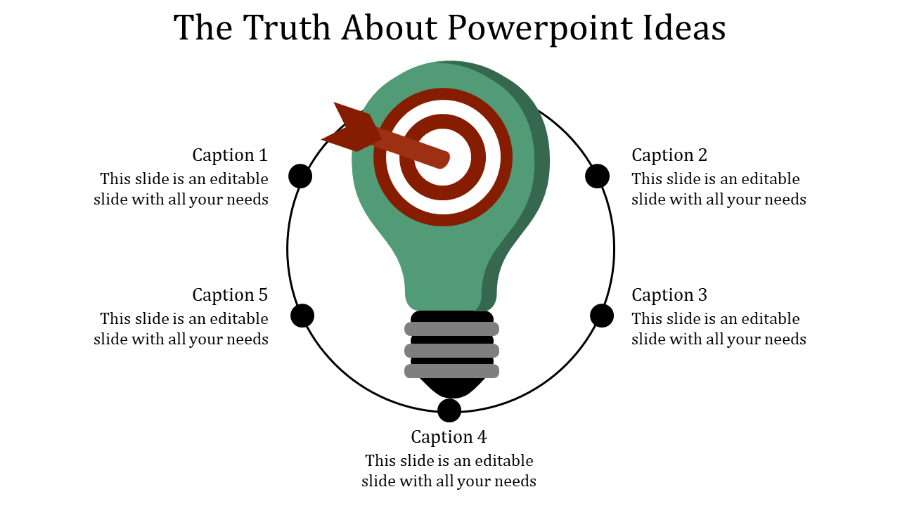 Free - Amazing PowerPoint Ideas Presentation Template Slide